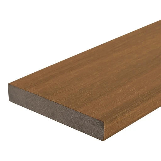 Composiet Teak Kantplank 2.3 x 13.8 cm (23 x 138 mm) - Lengte 300 cm - Afbeelding 1